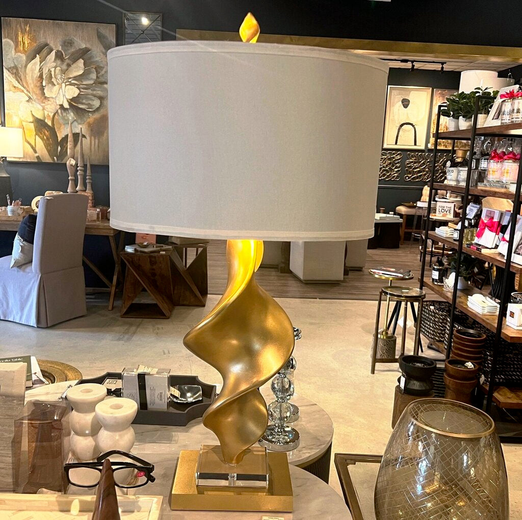 Summit Gold & Crystal Table Lamp