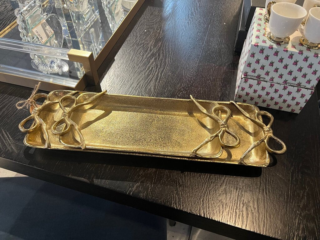 Gold Trays - Set of 2