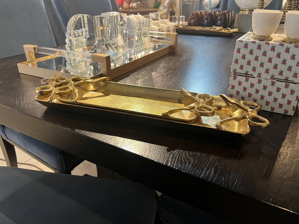 Gold Trays - Set of 2