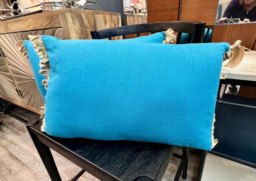Teal Pillow