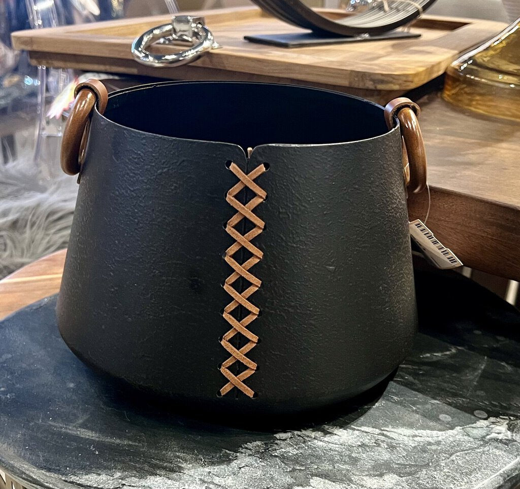Black Metal Container