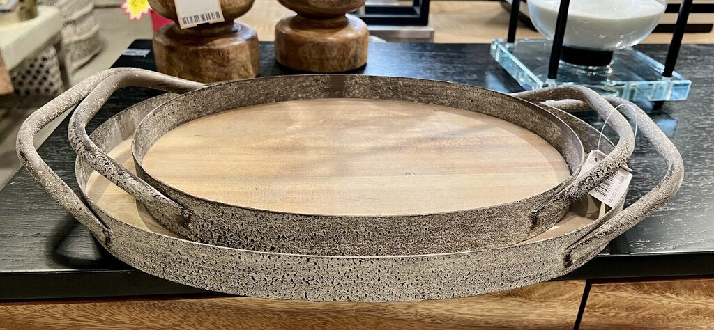 Rustic Trays, Set Of 2