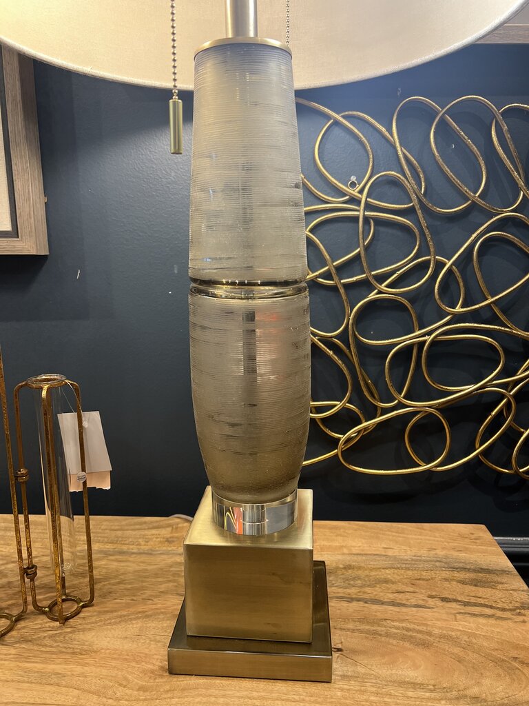 Crystal & Gold Table Lamp