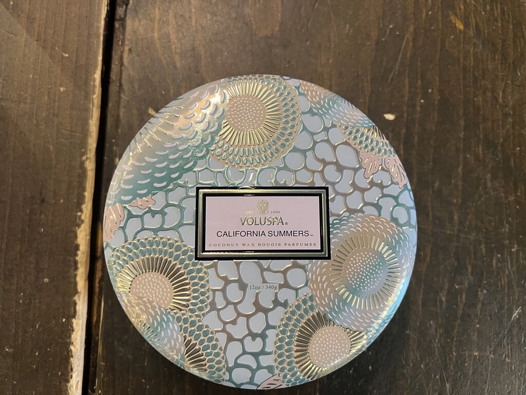 California Summer Tin