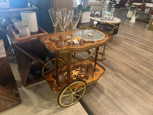 Vintage Bar Cart