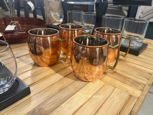 Copper Mule Mugs - Set of 4