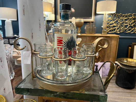 Tequila Set with 6 Shot Glasses