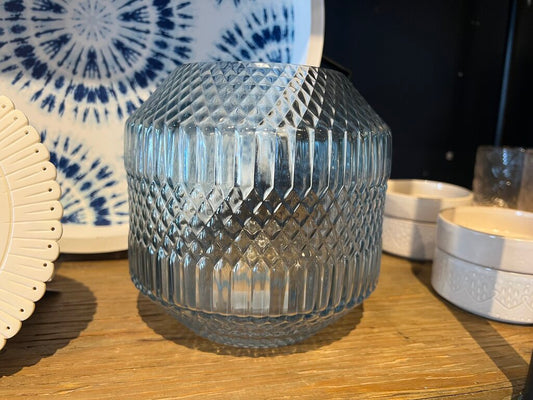 Blue Glass Vase