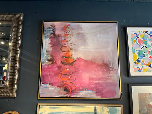 Abstract Art Jardin Rose