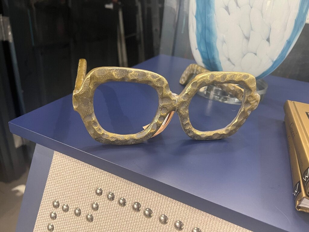 Decorative Gold Glasses