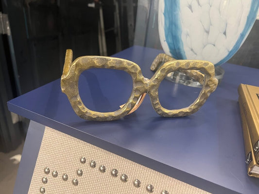 Decorative Gold Glasses