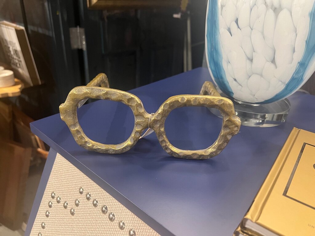 Decorative Gold Glasses