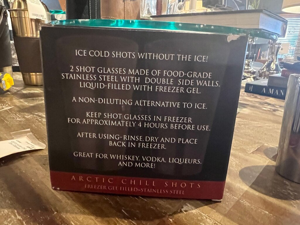 Arctic Chill Shot Glasses