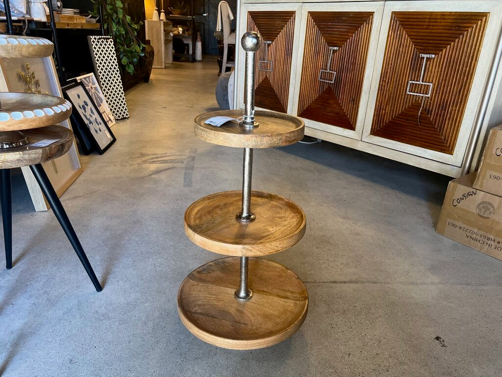 3-Tier Wood Tray