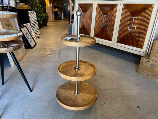 3-Tier Wood Tray
