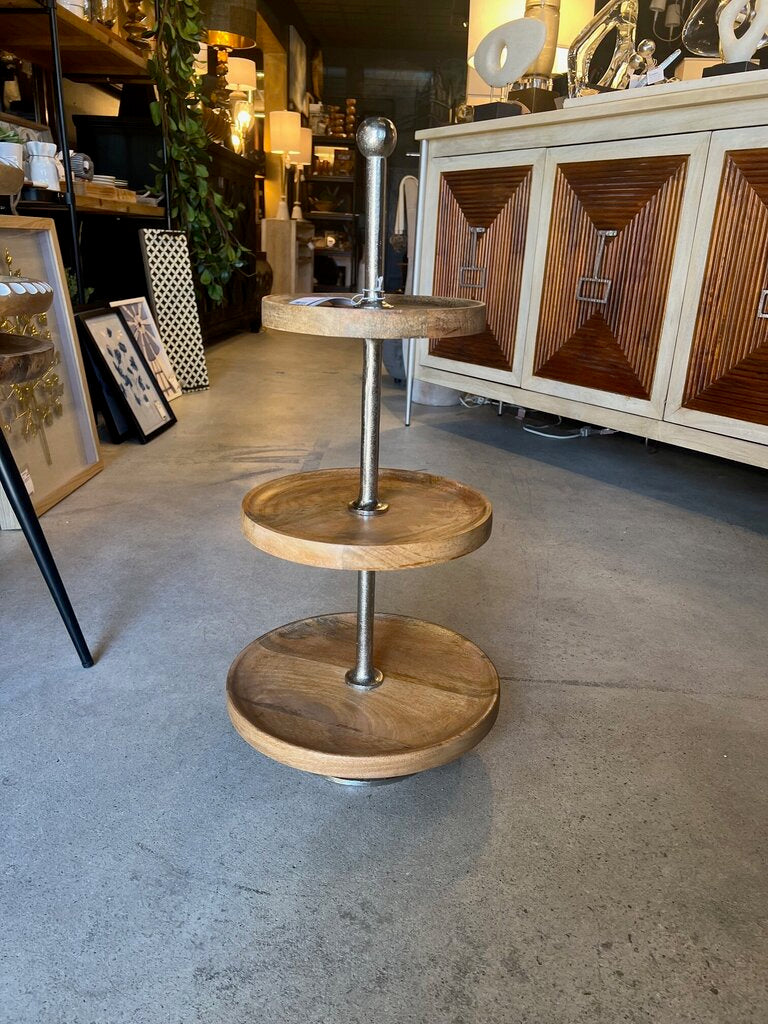 3-Tier Wood Tray
