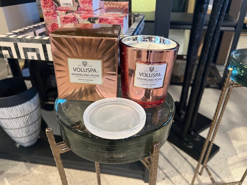Sparkling Rose Candle