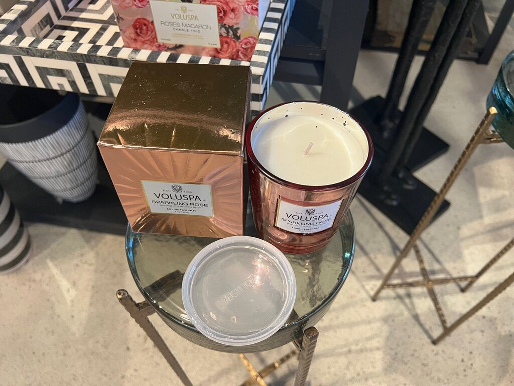 Sparkling Rose Candle