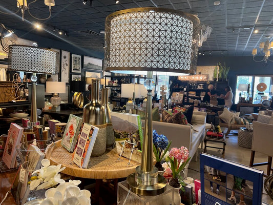 Gold Table Lamp
