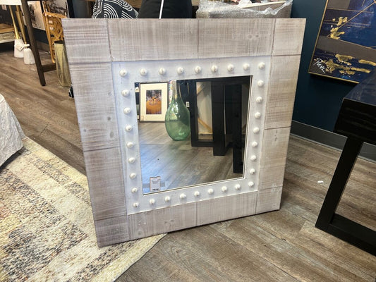 Wood Wall Mirror