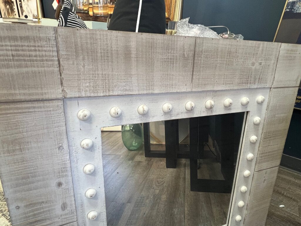 Wood Wall Mirror